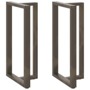 Pood24 baarilaua jalad T-kujuline, 2 tk, 60x35x(110-111)cm, teras