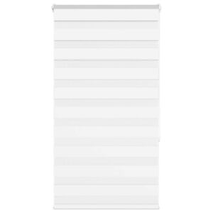 Pood24 Triibuline ruloo pruun 80x150 cm kanga laius 75,9 cm polüester