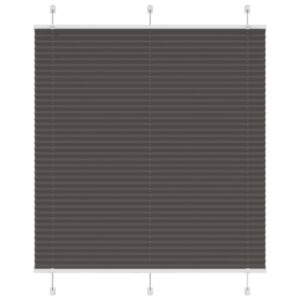 Pood24 plisseeritud ruloo must 120x100 cm kanga laius 119,4 cm