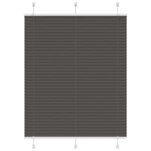 Pood24 plisseeritud ruloo must 110x150 cm kanga laius 109,4 cm