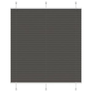 Pood24 plisseeritud ruloo must 120x150 cm kanga laius 119,4 cm