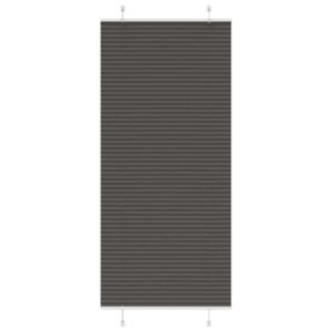 Pood24 plisseeritud ruloo must 85x200 cm kanga laius 84,4 cm polüester