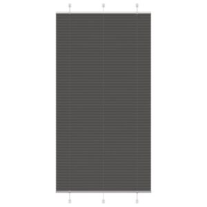 Pood24 plisseeritud ruloo must 100x200 cm kanga laius 99,4 cm