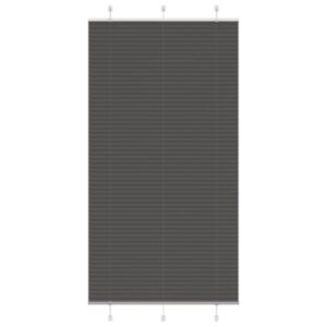 Pood24 plisseeritud ruloo must 110x200 cm kanga laius 109,4 cm