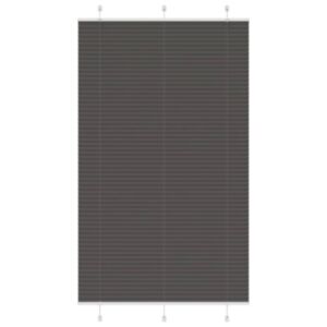 Pood24 plisseeritud ruloo must 115x200 cm kanga laius 114,4 cm