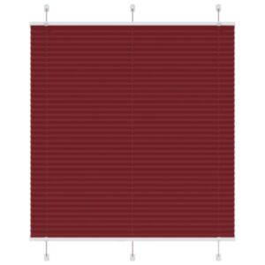 Pood24 plisseeritud ruloo Bordeaux punane 120x100 cm Kanga laius