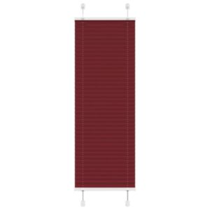 Pood24 plisseeritud ruloo Bordeaux punane 40x150 cm Kanga laius