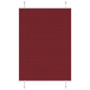 Pood24 plisseeritud ruloo Bordeaux punane 100x150 cm Kanga laius