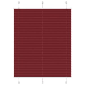 Pood24 plisseeritud ruloo Bordeaux punane 105x150 cm Kanga laius