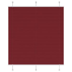 Pood24 plisseeritud ruloo Bordeaux punane 115x150 cm Kanga laius