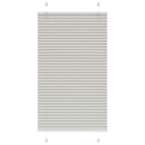 Pood24 plisseeritud ruloo helehall 80x150 cm kanga laius 79,4 cm