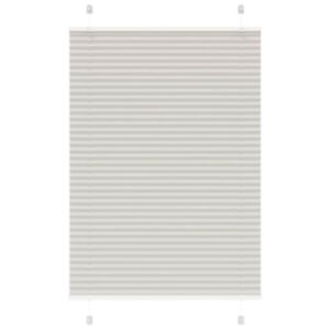 Pood24 plisseeritud ruloo helehall 100x150 cm kanga laius 99,4 cm