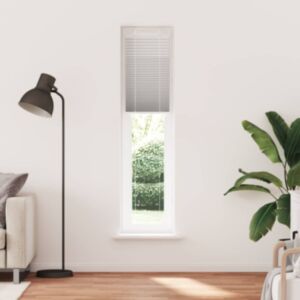 Pood24 plisseeritud ruloo helehall 50x200 cm kanga laius 49,4 cm