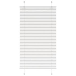Pood24 plisseeritud ruloo valge 80x150 cm kanga laius 79,4 cm
