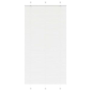 Pood24 plisseeritud ruloo valge 105x200 cm kanga laius 104,4 cm
