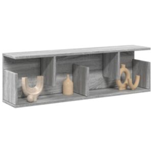 Pood24 seinakapp, 100x20x30 cm, hall Sonoma tamm, tehispuit