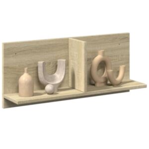 Pood24 seinakapp, 70x16,5x30 cm, Sonoma tamm, tehispuit