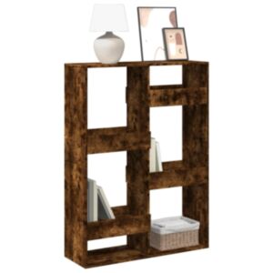 Pood24 raamaturiiul, suitsutatud tamm, 100 x 33 x 135 cm, tehispuit