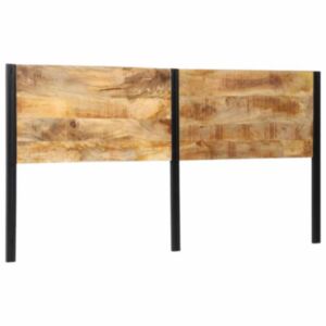 Pood24 voodipeats, 200 cm, täispuidust mango ja raud