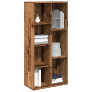 Pood24 Raamatukapp Vana puit 50x25x104 cm