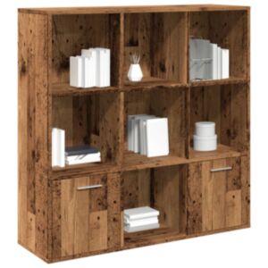 Pood24 raamatukapp Vana puit 98x29x97,5 cm Engineered Wood