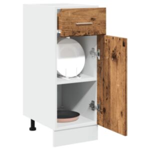 Pood24 sahtli alumine kapp vana puit 30x46x81,5 cm tehniline puit