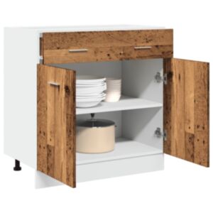 Pood24 sahtli alumine kapp vana puit 80x46x81,5 cm tehniline puit