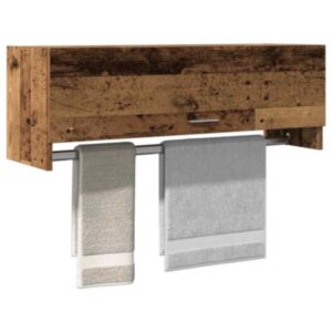 Pood24 Riidekapp Old Wood 100x32,5x35 cm Engineered Wood