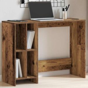 Pood24 kirjutuslaud Vana puit 102,5x35x75 cm Engineered Wood