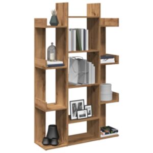 Pood24 raamatukapp Artisan tamm 86x25,5x140 cm ehituspuit