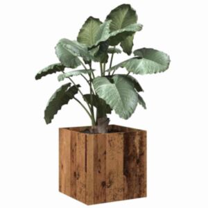 Pood24 istutuskast Vana puit 40x40x40 cm Engineered Wood