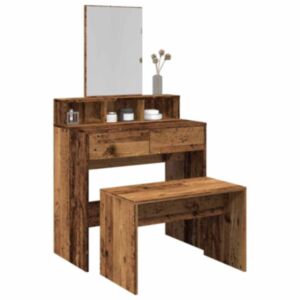 Pood24 riietustabloo Old Wood 70x35x45 cm Engineered Wood