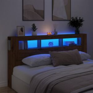 Pood24 LED-peats, Artisan Oak 200x18,5x103,5 cm projekteeritud puit