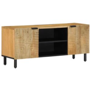 Pood24 TV Kapp Pruun 105x33x46 cm Täispuidust Mango