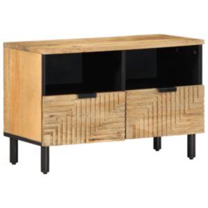 Pood24 TV Kapp Pruun 70x33x46 cm Täispuidust Mango