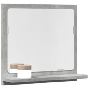 Pood24 vannitoa peegelkapp betoonhall 40x11x37 cm ehituspuit