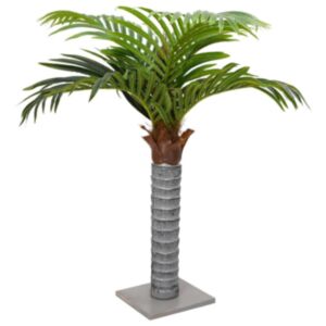 Pood24 kunstpalm 6 lehte 100 cm roheline