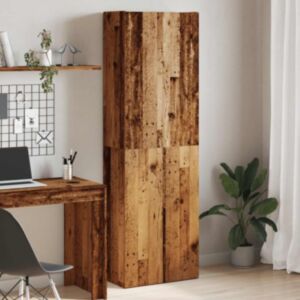 Pood24 Highboard Old Wood 60x32x190 cm Engineered Wood
