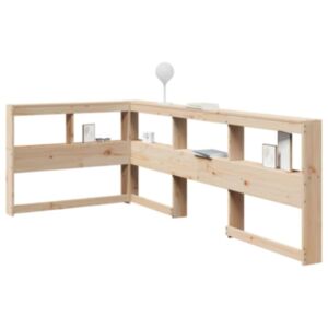 Pood24 raamatukapi peatsi L-kujuline, 80 cm, männipuit