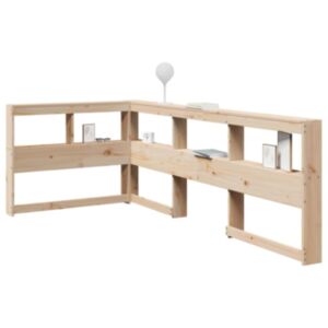 Pood24 raamatukapi peatsi L-kujuline, 90 cm, männipuit