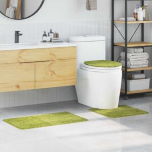 Pood24 Libisemiskindel vannimatti komplekt 3 pcs Roheline 50 x 50 cm
