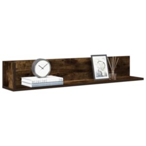 Pood24 seinariiulid 2 tk, suitsutatud tamm, 100x16,5x16,5cm, tehispuit