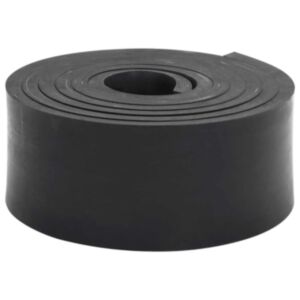 Pood24 Kummiserv lumesahale Must 300x10x1 cm