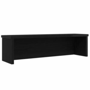 Pood24 virnastatav köögiriiul, must, 60x15x16 cm, tehispuit