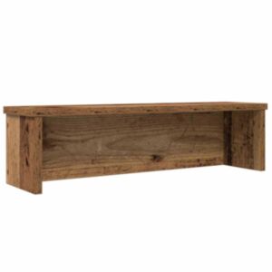 Pood24 virnastatav köögiriiul, vana puit, 60x15x16 cm, tehispuit