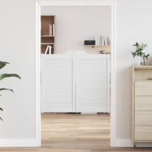 Pood24 Kiiguksed Releediga Disain 2-Paari Valge 90x100 cm