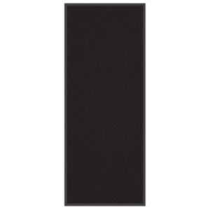 Pood24 uksematt, must, 60 x 150 cm