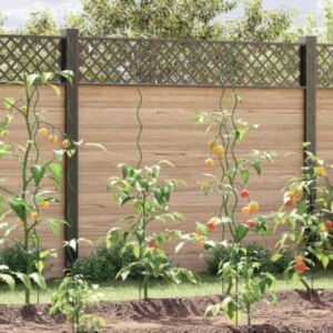 Pood24 Spiraalsed taime_toed 20 pcs Roheline 170 cm PVC kattega teras