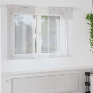 Pood24 Kardinaid kardinatega 2 pcs Helehall 140x140cm Polüester