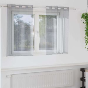 Pood24 Kardinaid kardinatega 2 pcs Tumehall 140x140cm Polüester